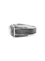 Unisex Sterling Silver Originals Jimmy Mop Ring