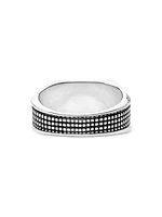 Unisex Sterling Silver Originals Jimmy Mop Ring