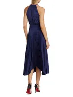 Renzo II Pleated Midi-Dress