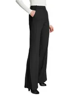 Aubrie High-Rise Wide-Leg Trousers