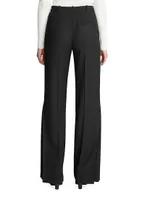 Aubrie High-Rise Wide-Leg Trousers