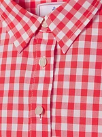 Little Girl's & Girl's Marlowe Gingham Shirtdress