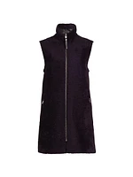 Maximilian Reversible Shearling Lamb Vest