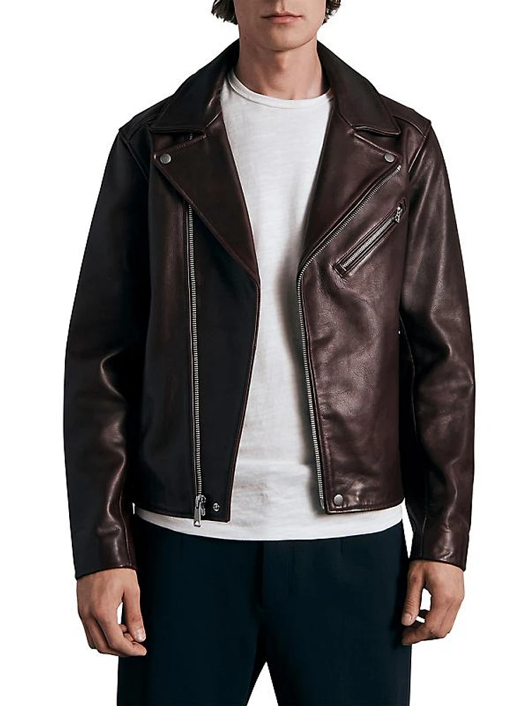 Buzz Leather Moto Jacket