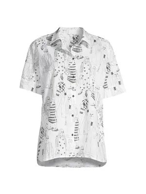 Gracia Short-Sleeve Sleep Shirt