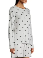 Seraphina Star Lace-Trim T-Shirt