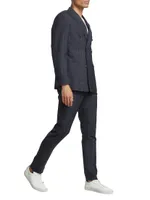 COLLECTION Windowpane Check Wool-Blend Suit