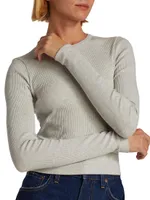 Alma Shrunken Crewneck Sweater