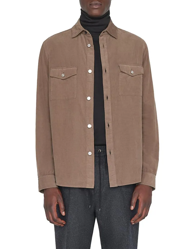 Cotton Corduroy Overshirt