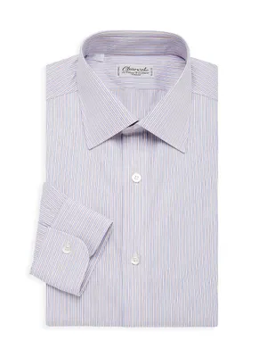 Barrell Striped Dress Shirt