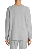 Heathered Cotton-Blend Sweatshirt