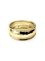 Goddess 18K Yellow Gold Thin Ring