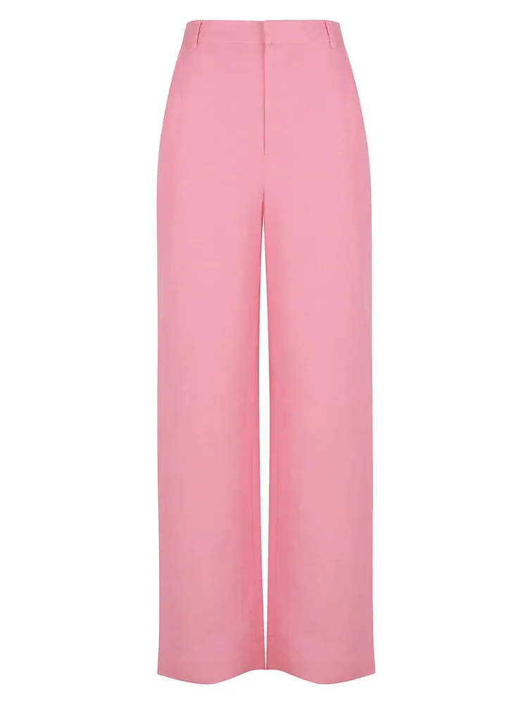 Tennessee Wide-Leg Boot-Cut Pants