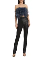 Dawn Skinny Leather Pants