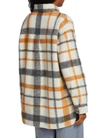 Plaid Fleece Jacket