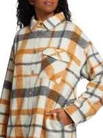 Plaid Fleece Jacket