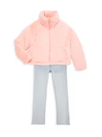 Little Girl's & Billie Puffer Jacket