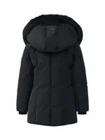 Little Girl's & Leelee Long Down Parka