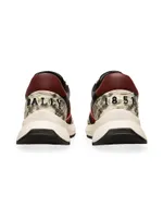Daryn Mixed Media Lace-Up Sneakers