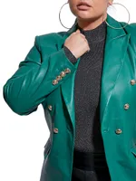 Beck Recycled Leather Blazer