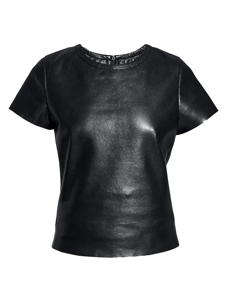 New Guard Recycled Leather Tee