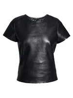 New Guard Recycled Leather Tee