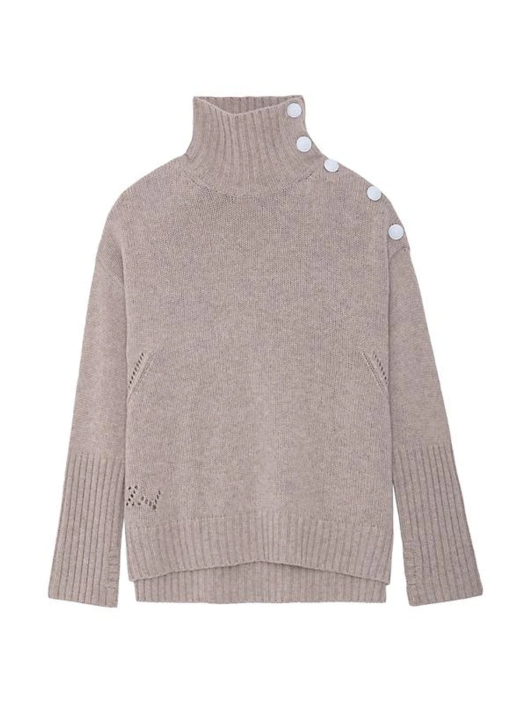 Alma Cashmere Turtleneck Sweater