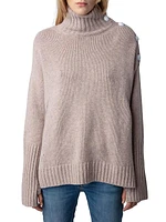 Alma Cashmere Turtleneck Sweater