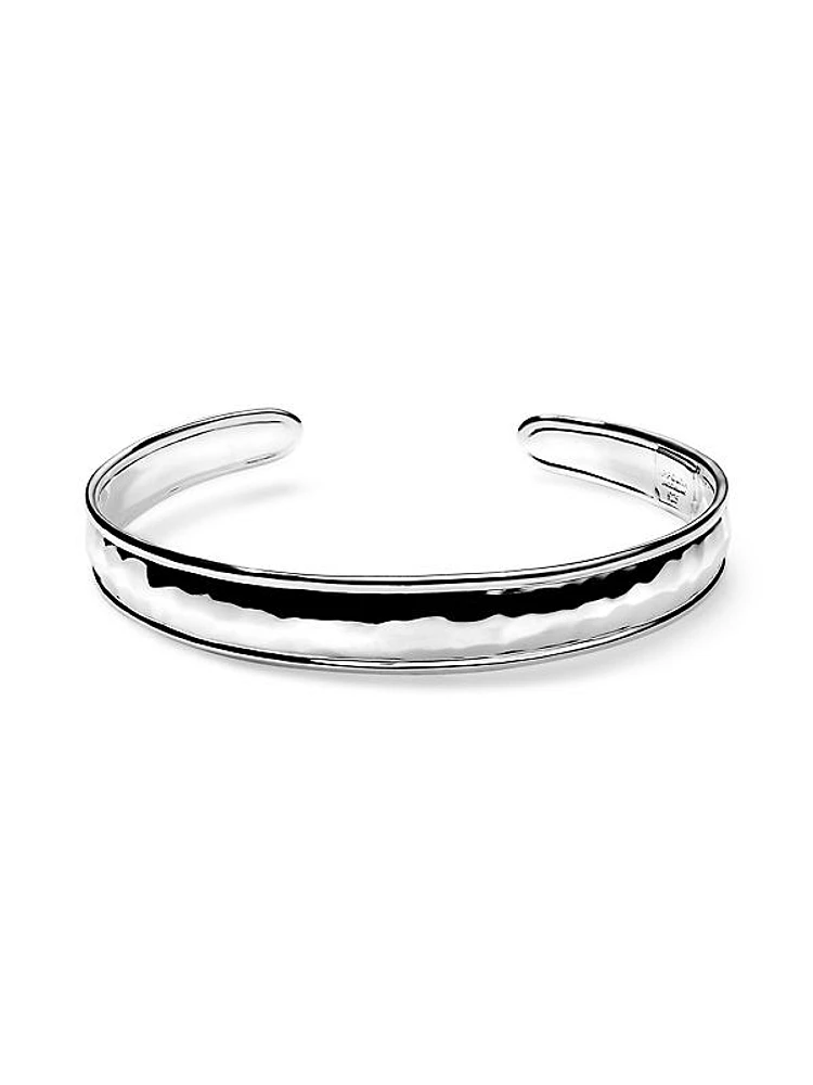 Goddess Sterling Silver Thin Tapered Cuff