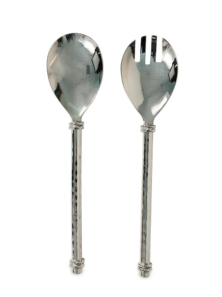 Graham Silver Salad Servers