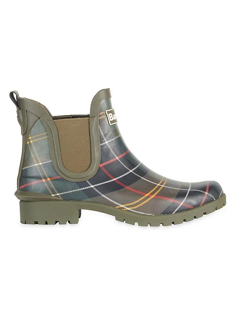 Wilton Short Plaid Rainboots