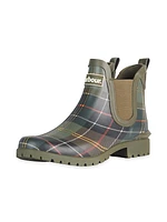 Wilton Short Plaid Rainboots