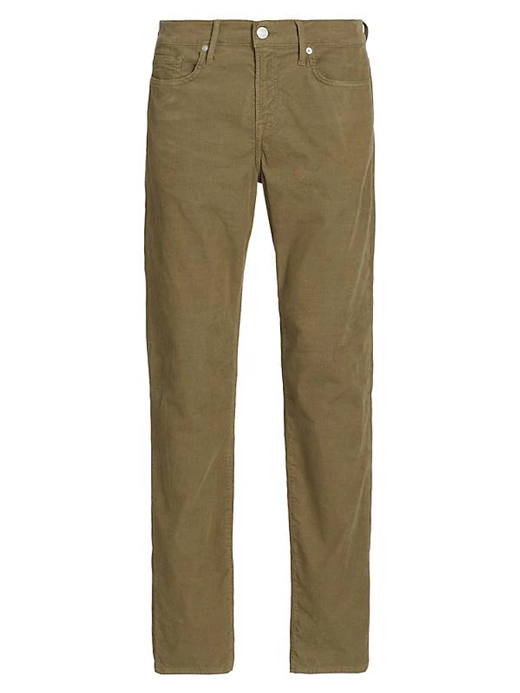 L'Homme Corduroy Slim-Fit Pants