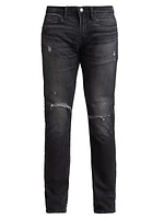 L'Homme Skinny Mid-Rise Jeans