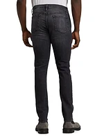 L'Homme Skinny Mid-Rise Jeans