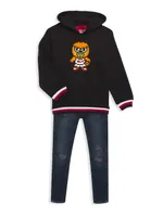 Little Boy's & Mini Miami Hoodie