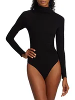 Jersey Turtleneck Bodysuit