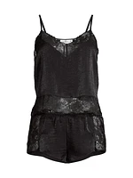 Wait Until Dark Two-Piece Camisole Short Set