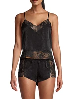 Wait Until Dark Two-Piece Camisole Short Set