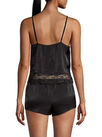 Wait Until Dark Two-Piece Camisole Short Set