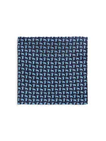 COLLECTION Turtle Silk Pocket Square