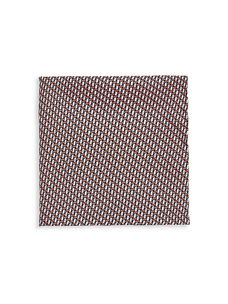 COLLECTION Geo Rope Silk Pocket Square