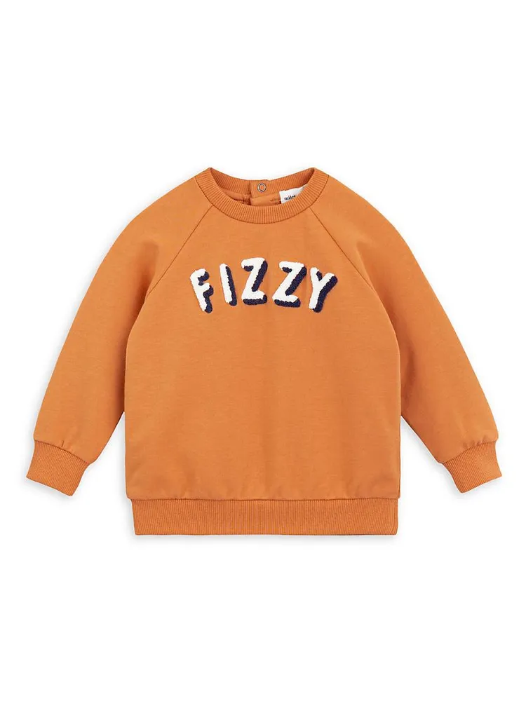 Baby Boy's Fizzy Chenille Print Crewneck Sweatshirt