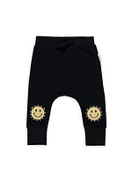 Baby's & Little Kid's Sunny Bear Knee Drop Crotch Joggers