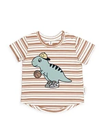 Baby Boy's , Little Boy's & Boy's B-Ball Dino T-Shirt