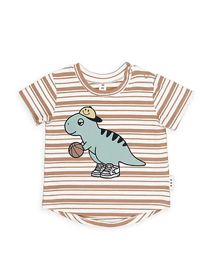 Baby Boy's , Little & B-Ball Dino T-Shirt