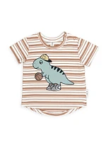 Baby Boy's , Little & B-Ball Dino T-Shirt