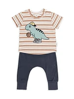 Baby Boy's , Little Boy's & Boy's B-Ball Dino T-Shirt