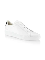 Women's Retro Leather Low-Top Sneakers