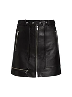 Core New Yorker Leather Mini Skirt